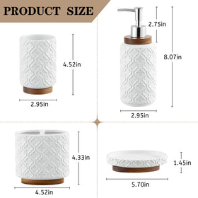 RQYIXI tumbler in white ceramic for quick rinsing and storage