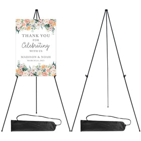 RRFTOK 63-inch display easel stand with sturdy height for clear signage