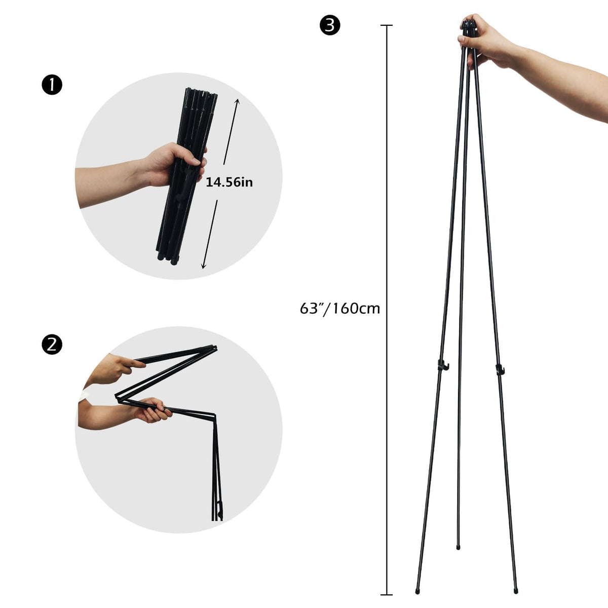 RRFTOK adjustable clip height helps position signs precisely