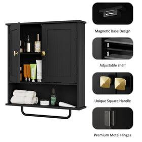 RRX adjustable shelf design adapts to tall bottles and small items