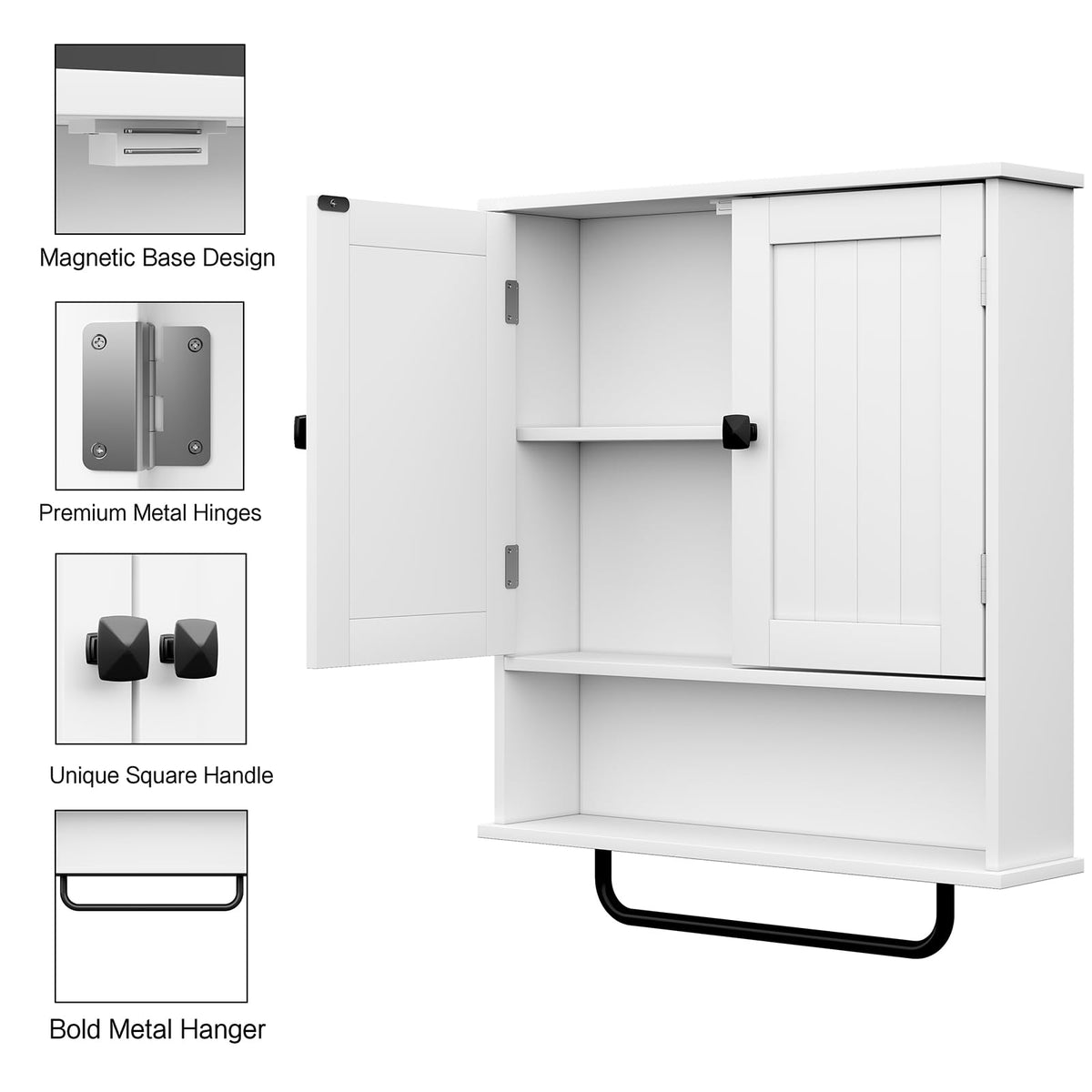RRX easy to assemble bathroom cabinet with simple instructions