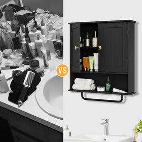 RRX durable MDF construction blends with any bathroom decor