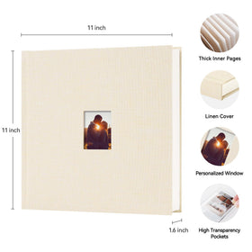 Rseozr Instax Mini spreads show eight photos per page for easy viewing.