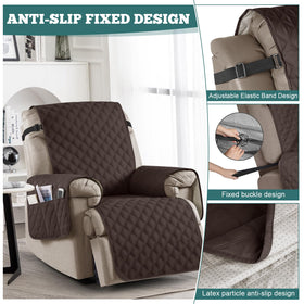 Ruaozz washable recliner cover is easy to clean after use.