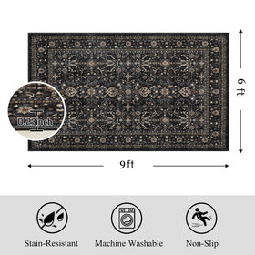 Ruaruarug high-traffic area rug maintains style with frequent use.
