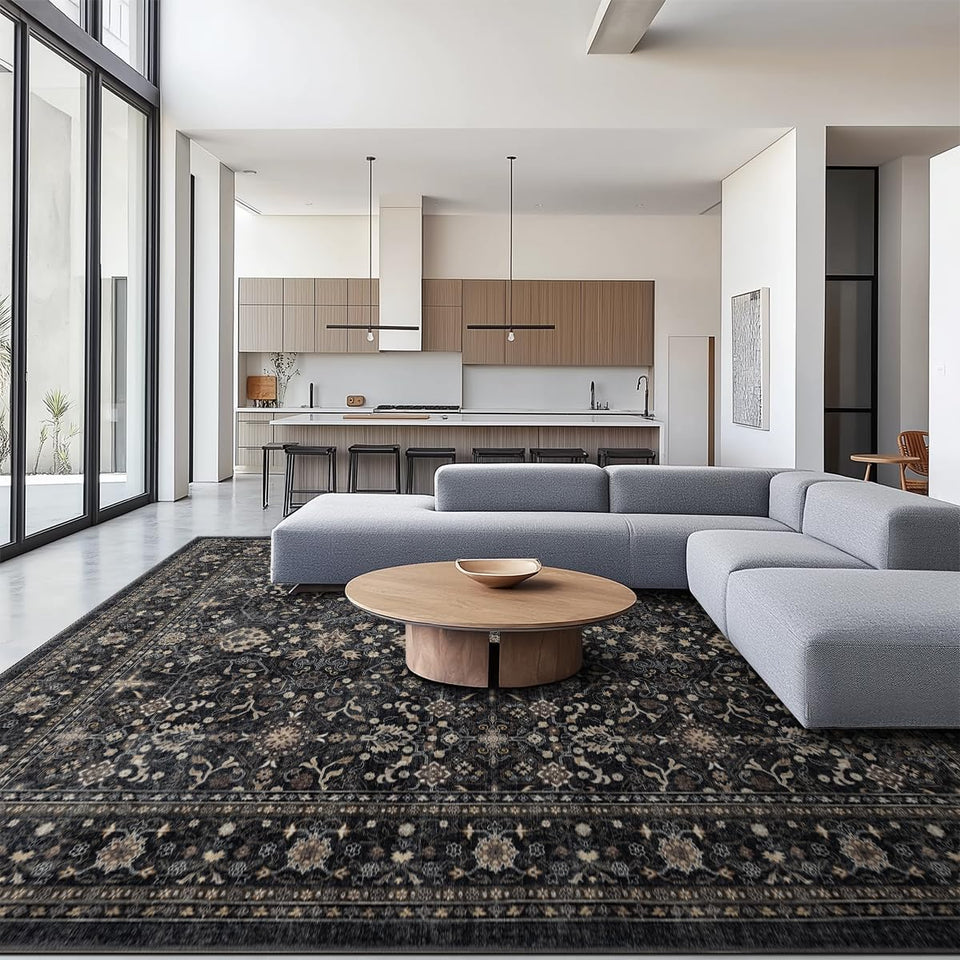 Ruaruarug 8x10 rug overall view shows durable color for busy rooms
