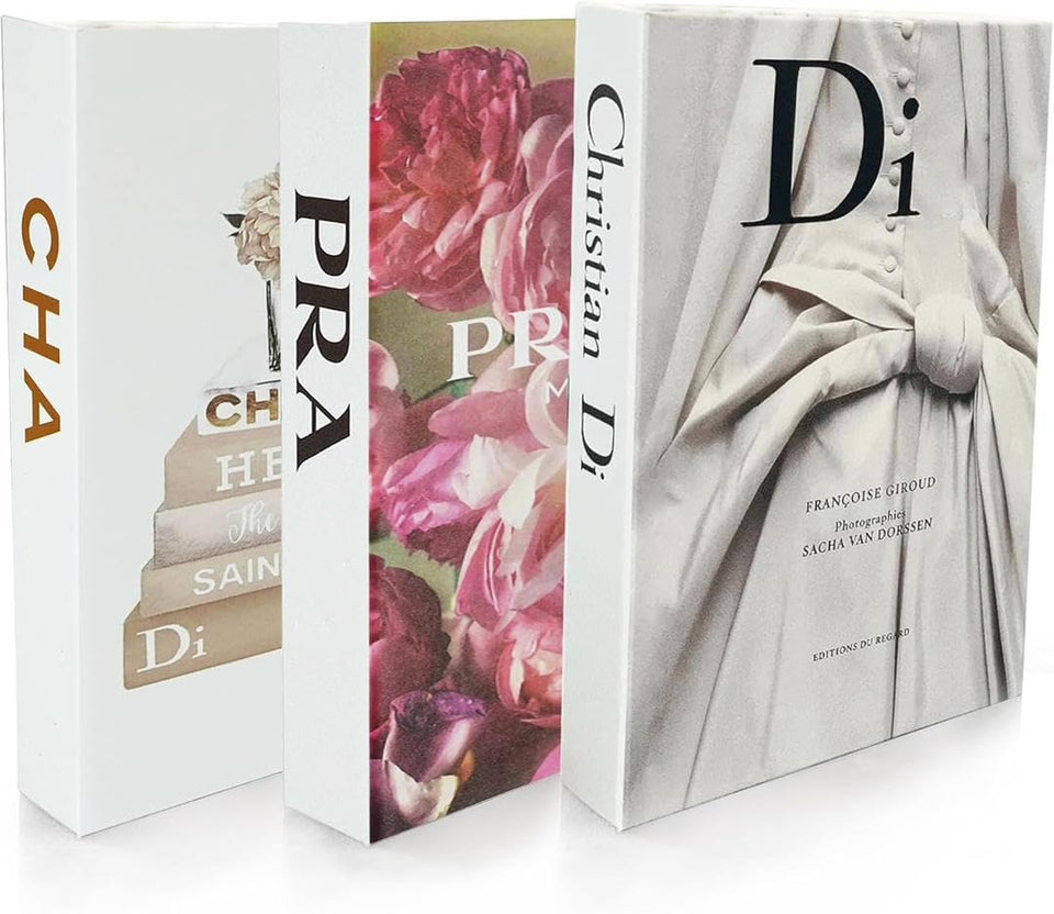 RUAZOLYX decorative faux books on a coffee table add modern charm and effortless upkeep.