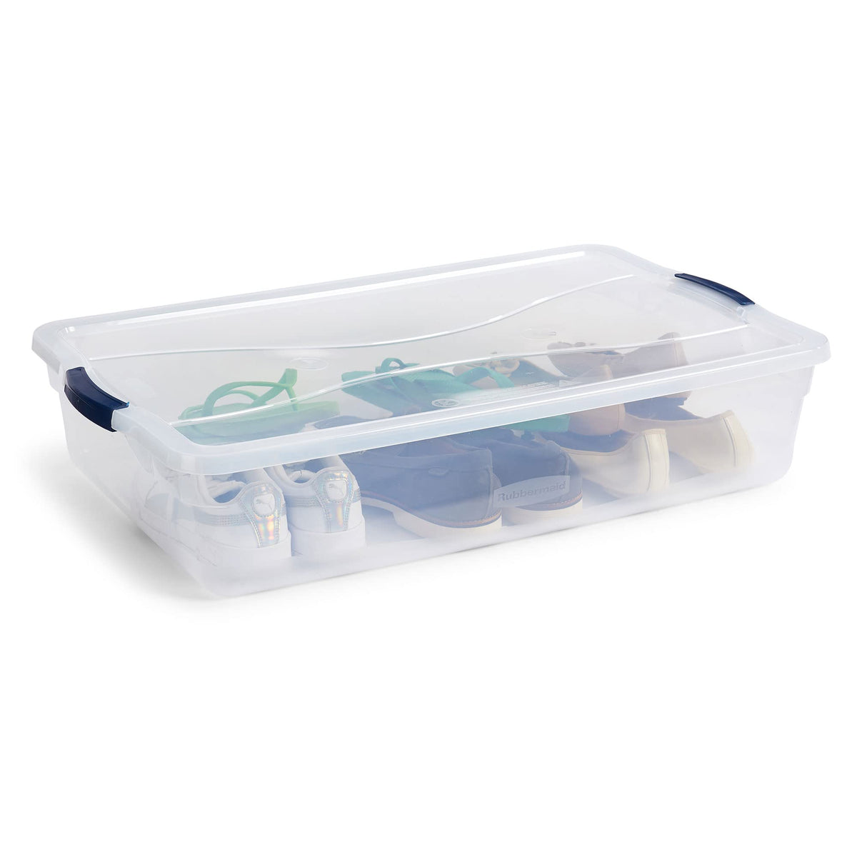 Rubbermaid Cleverstore strong break-resistant plastic resists cracking in daily use