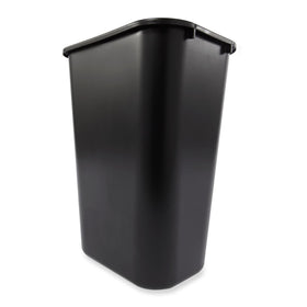 Rubbermaid Commercial wastebasket made in USA reflects quality and reliability.