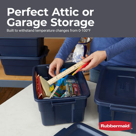 Roughneck built-in handles simplify carrying heavier contents