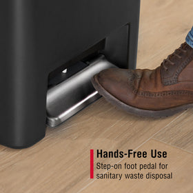Rubbermaid US-made resin design for durability and easy cleaning