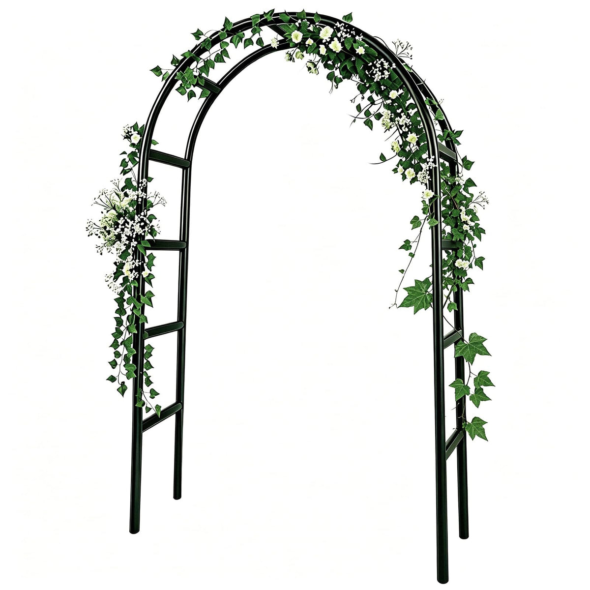 RUBFAC 7.8ft garden arch front view for dramatic entrance