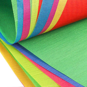 Rubfac triangle flags with bright color improve visibility from afar.