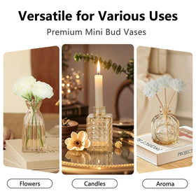 Ruckace securely packaged bud vases arrive safely for gifts or events.