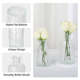 Ruckae securely packed bud vases protect during shipping.