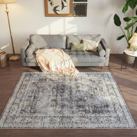 Rugcomf 4x6 kid and pet friendly rug for busy homes