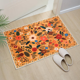 Rugcomf durable faux wool fibers resist fading in daily use.