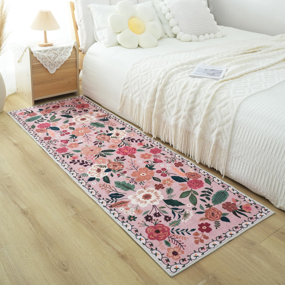 Rugcomf durable runner suits pet-friendly homes for everyday messes