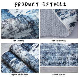 Rugcomf easy to clean durable rug suitable for high traffic areas.
