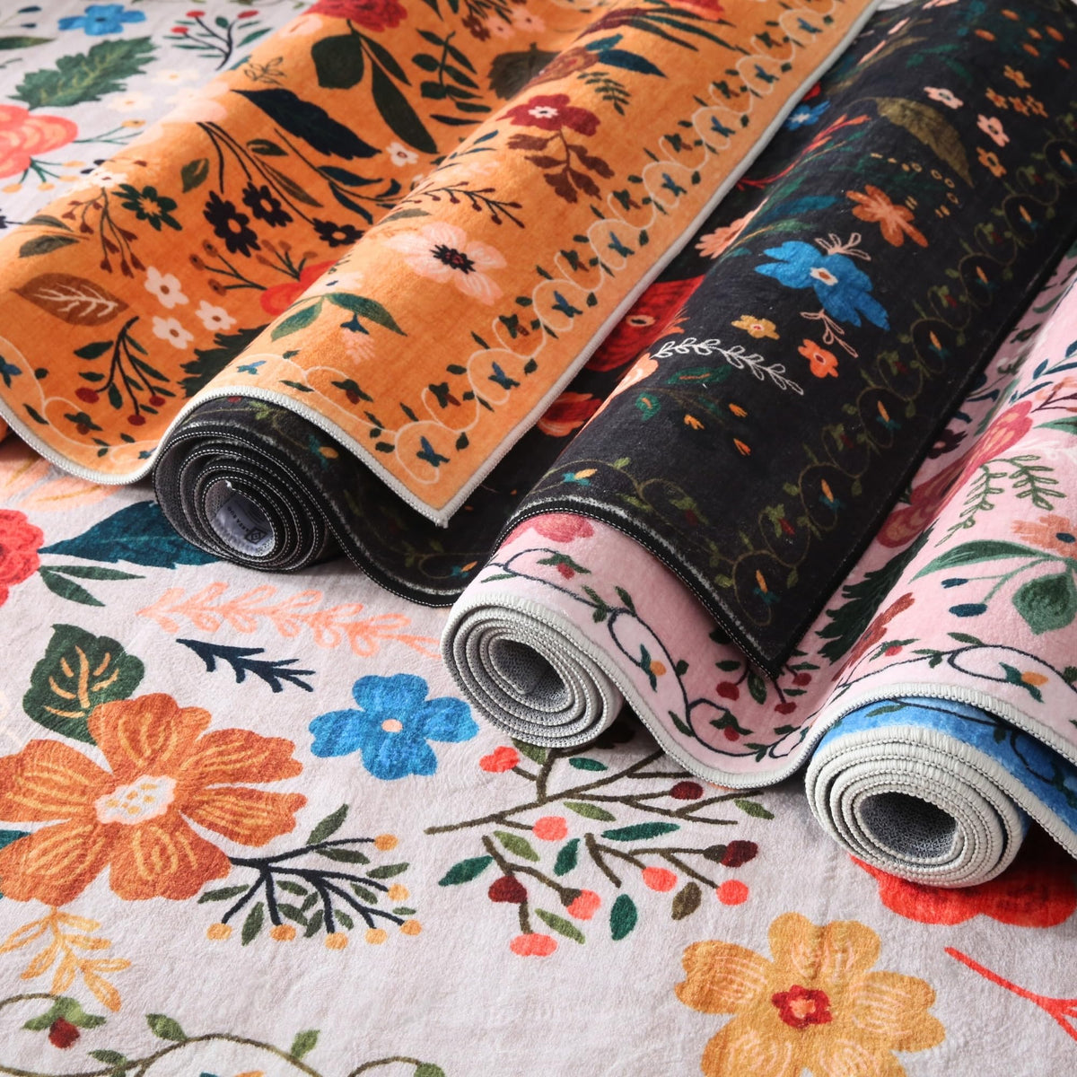 Rugcomf entryway kitchen front-door rug green, versatile in use.
