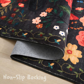 Rugcomf indoor 2x3 entry rug placed in an entryway setting.