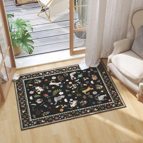 Rugcomf machine-washable entry rug for quick refresh after daily messes.