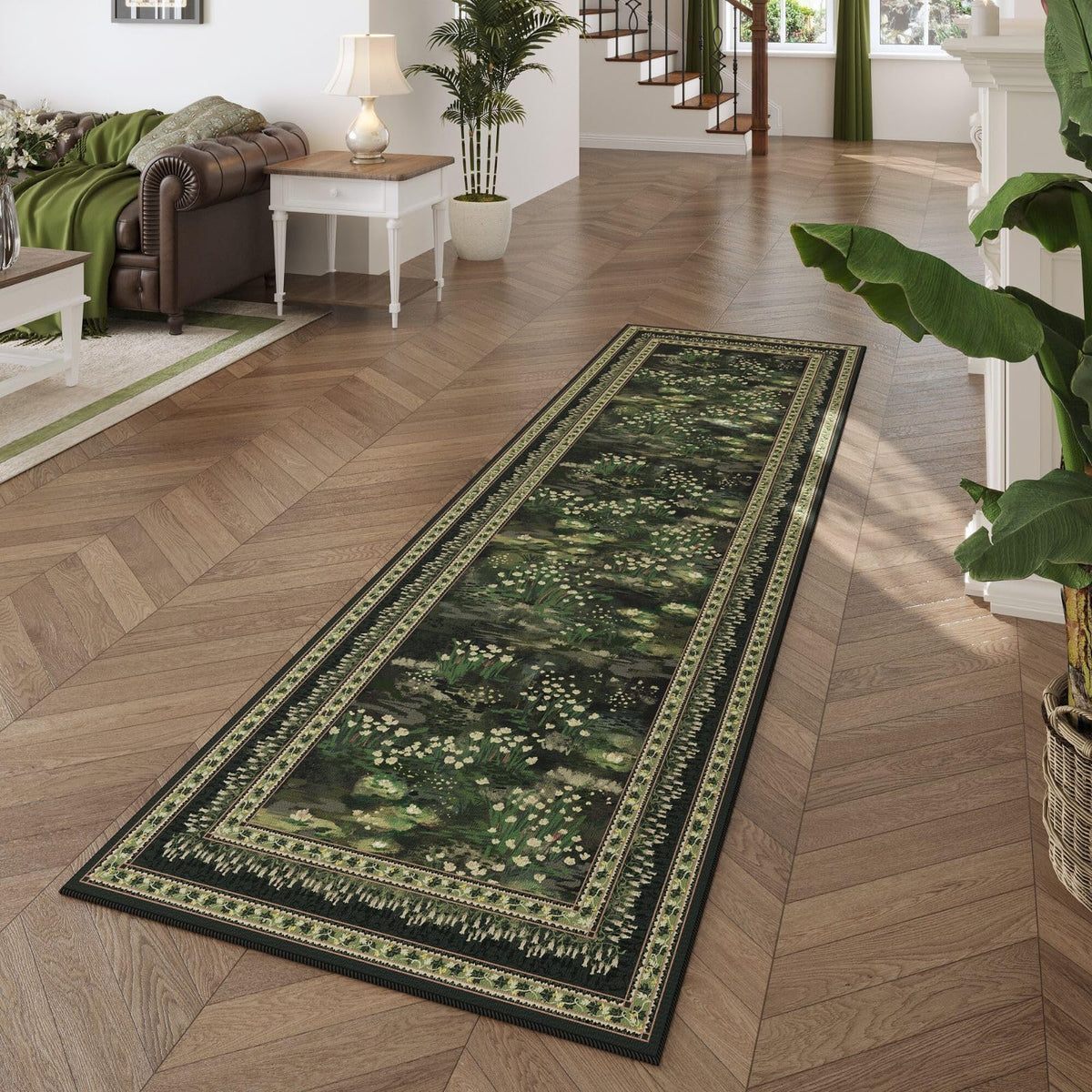 Rugcomf machine-washable rug for easy cleaning and quick refresh