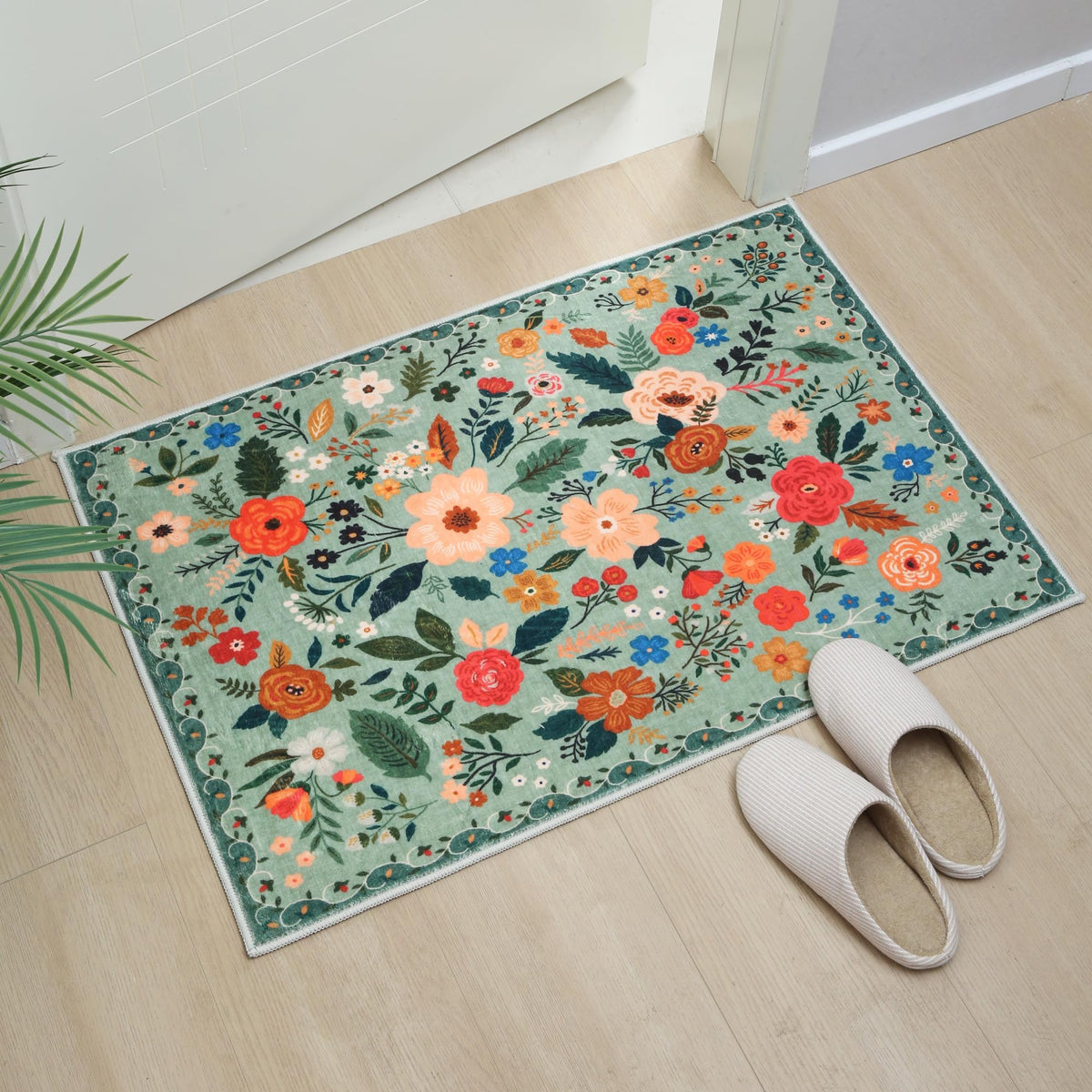 Rugcomf durable faux wool resists fading for long-lasting color