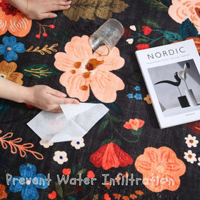 Rugcomf runner rug is kid and pet-friendly for busy households.