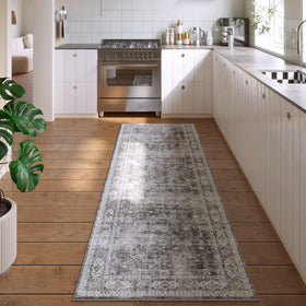 Rugcomf Runner Rug soft-plush texture delivers cozy comfort underfoot in busy hallways.