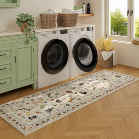 Rugcomf soft durable fibers offer gentle underfoot feel.