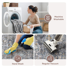 Rugcomf soft faux wool runner provides warm underfoot comfort