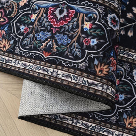 Rugcomf soft polyester fibers deliver comfortable underfoot feel.