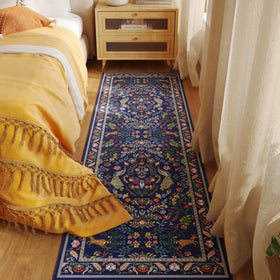 Rugcomf soft velvet fibers deliver cushioned underfoot comfort.