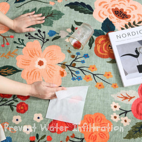 Rugcomf textured non-slip backing prevents rug movement on floors