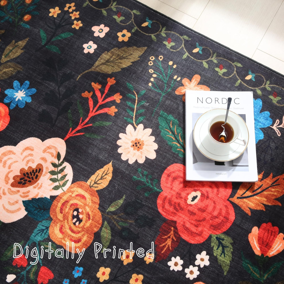 Rugcomf versatile decor accent suitable for bedroom or living room