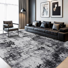 Rugflix 8x10 robot-vacuum-friendly rug works with automated cleaners