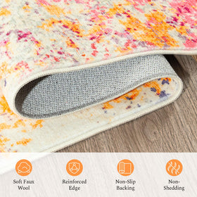 Rugflix folded-storage shot shows easy storage and quick rotation in small spaces.