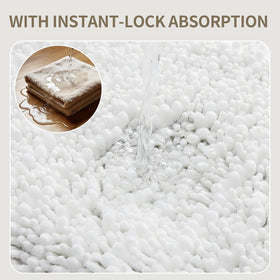 Ruggnovea secure non-slip rubber backing prevents slipping.