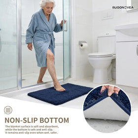 Ruggnovea thick plush pile adds luxurious comfort underfoot.