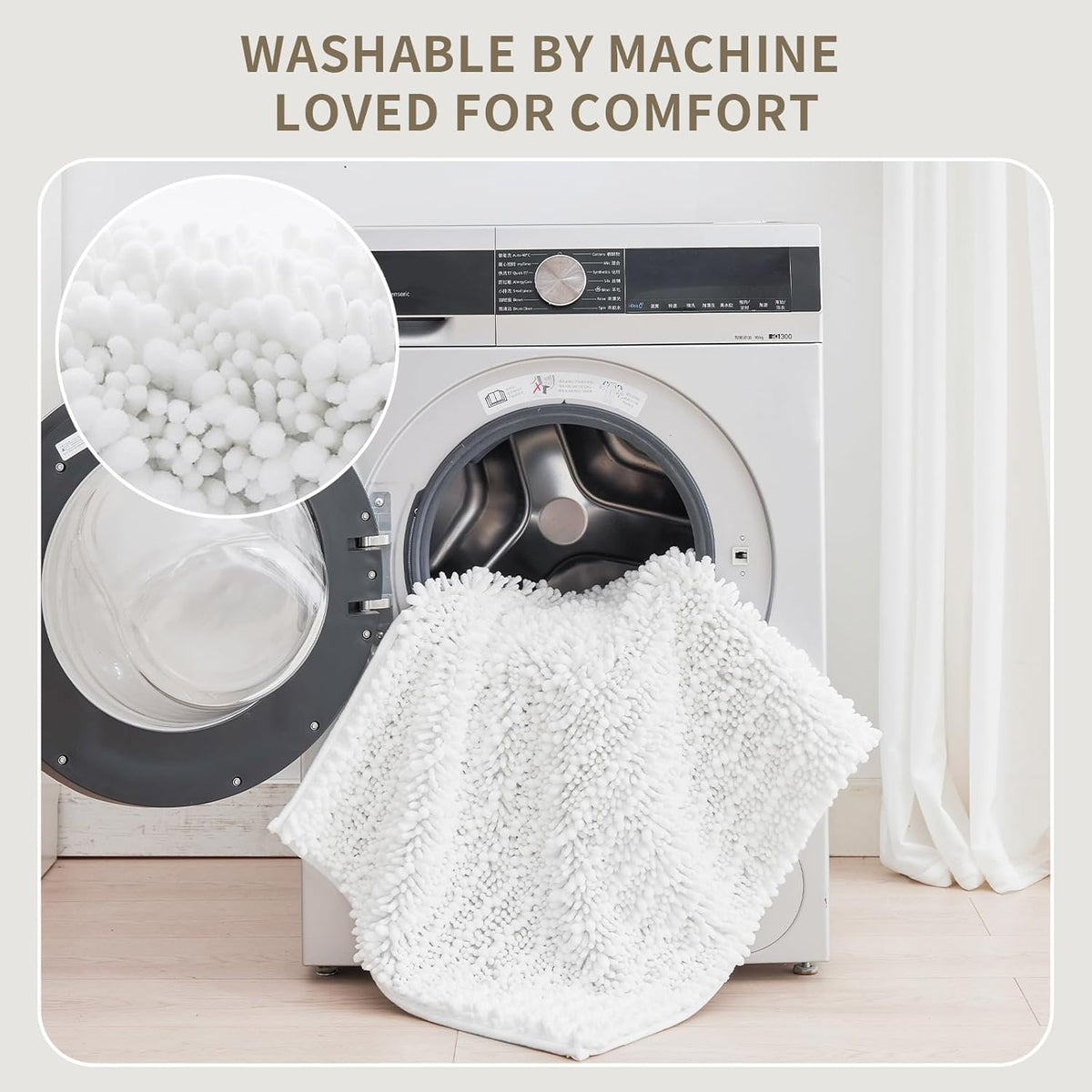 Ruggnovea warm thick surface offers cozy comfort.