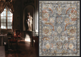 RUGSURE rug with non-slip backing improves safety in high-traffic spaces.