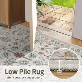 Rugxara nursery rug grey provides a cozy play area.