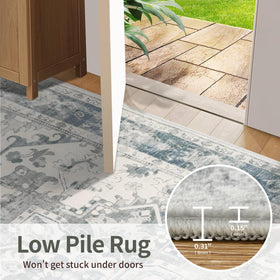 Rugxara soft faux wool texture underfoot