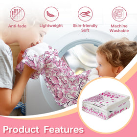 Ruicnte throw is machine washable and durable after many washes.