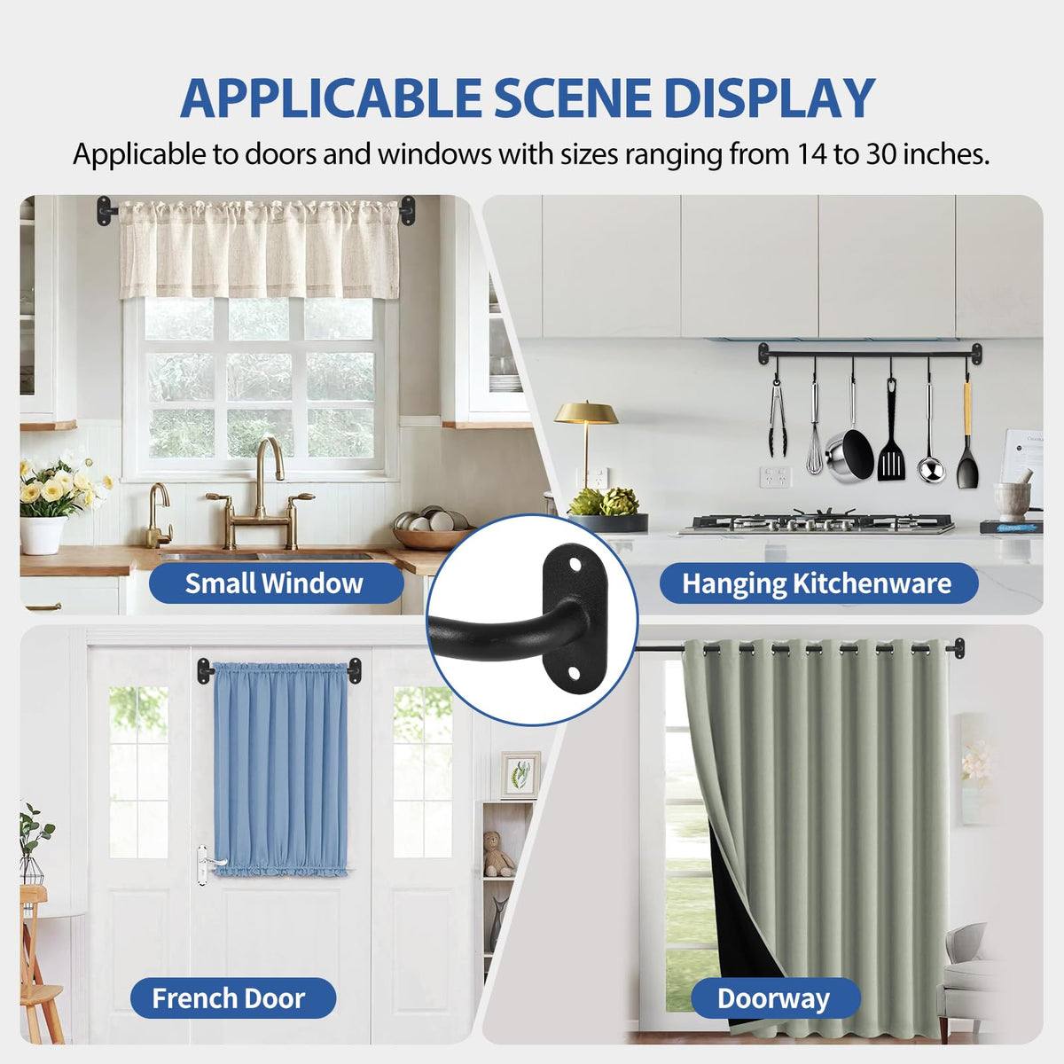 Ruiony wrap-around light-control design reduces glare in rooms