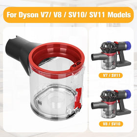 RUKHOOL V8 seal closeup highlighting tight fit with Dyson vacuums