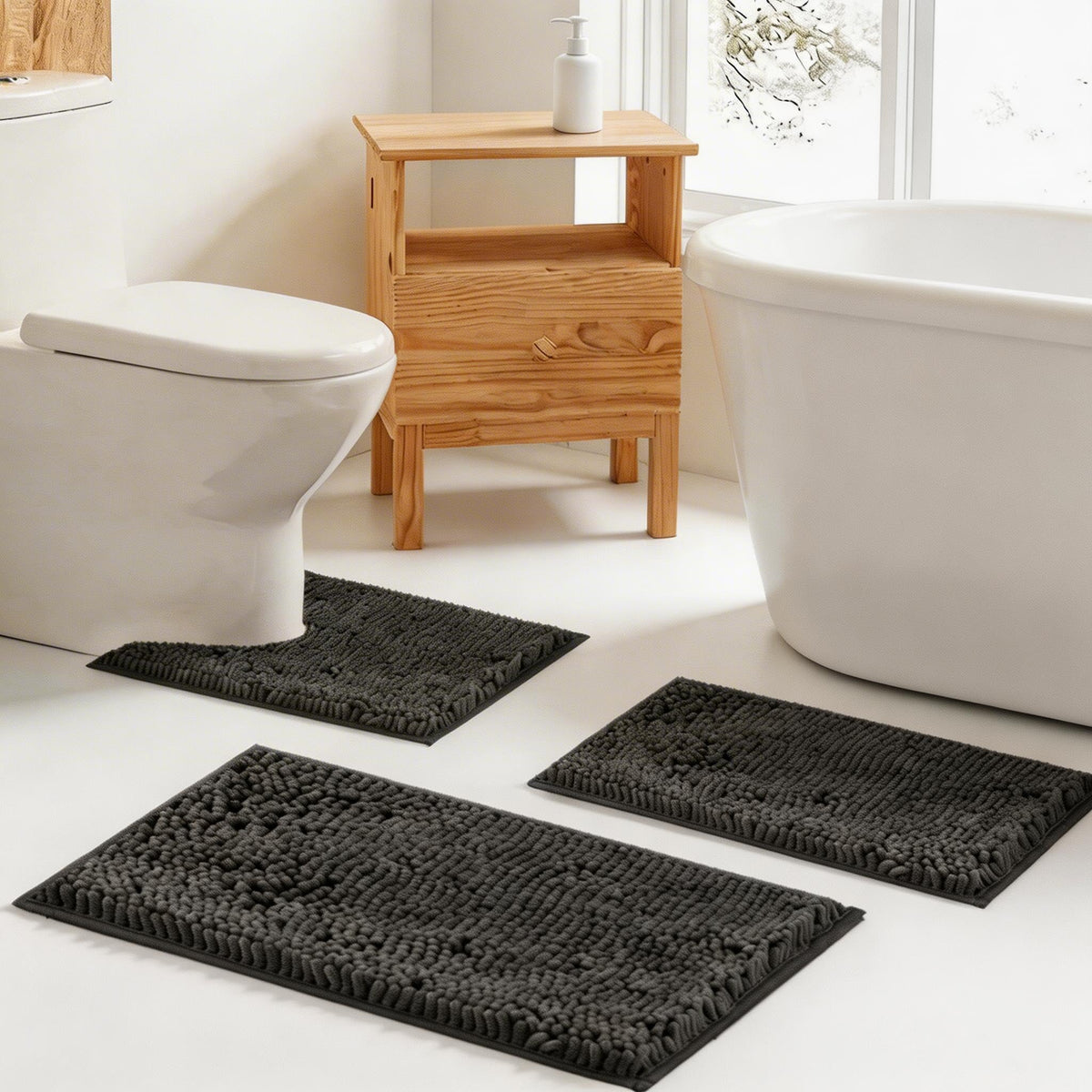 RUN HELIX home bathroom setup demonstrates versatile placement and decor value.