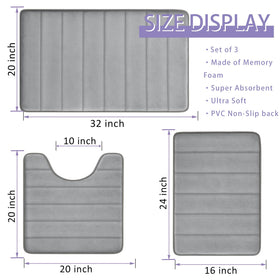 RUN HELIX memory foam mats are machine washable for easy home care