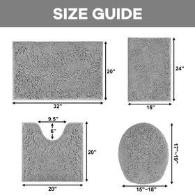 Run Helix large bathroom mat soaks up damp after showers